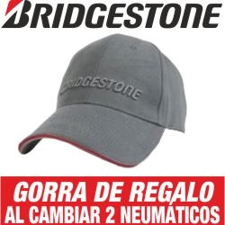 GORRA DE REGALO, AL CAMBIAR 2 NEUMÁTICOS BRIDGESTONE